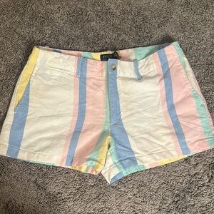 Polo by Ralph Lauren Women's Striped Pastel Shorts
